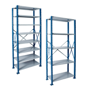 most common type of shelving