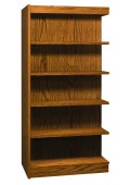 72" Double Sided Library Shelving-Adder