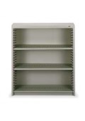 Bookcase with 2 Shelves-3 Openings