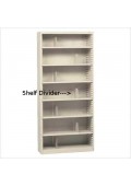 Extra Shelf Divider for Bookcase Shelving