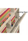 Locking Door for Stackable Shelving