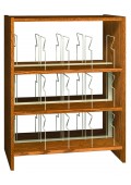 48" Double Sided Picture Book Shelving-Base