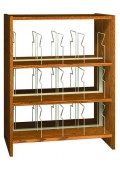 48" Double Sided Picture Book Shelving