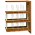 48"  Double Sided Picture Book Shelving-Adder