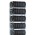 80 Tire Double Row Automotive Storage Unit with 5 Shelves